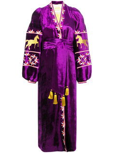 платье-кимоно с вышивкой Kaleidescope  Yuliya Magdych
