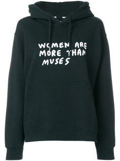 slogan print hoodie House Of Holland