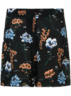 шорты с цветочным принтом Markus Lupfer