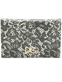кошелек с кружевным узором Dolce & Gabbana