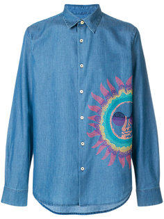 рубашка с вышивкой Paul Smith