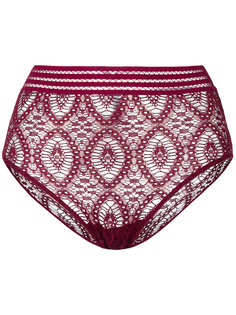 lace-embroidered briefs Else