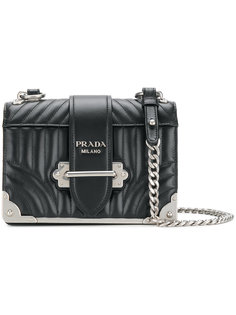 стеганая сумка на плечо Cahier Prada