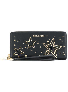 кошелек с круговой застежкой-молнией Starry  Michael Michael Kors