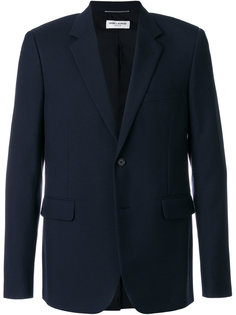приталенный классический пиджак  Saint Laurent