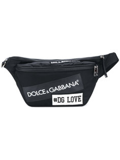 поясная сумка с аппликацией Dolce & Gabbana