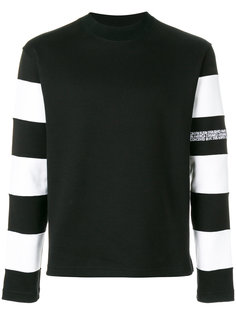 толстовка с полосатыми рукавами Calvin Klein 205W39nyc