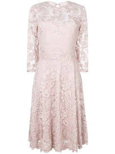 flared lace-embroidered dress Olvi´S