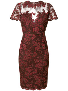 lace-embroidered fitted dress Olvi´S
