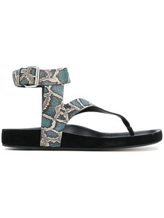 snake effect sandals Isabel Marant