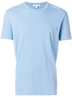 футболка с круглым вырезом James Perse