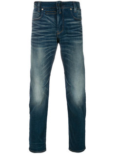 джинсы узкого кроя с выцветшим эффектом G-Star
