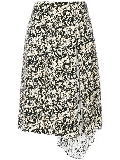 плиссированная юбка с цветочным принтом Proenza Schouler