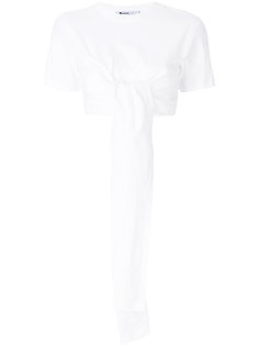 укороченный драпированный топ  T By Alexander Wang