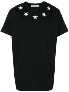 футболка с нашивками-звездами Columbian Givenchy