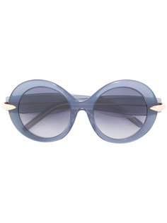 large round sunglasses Pomellato