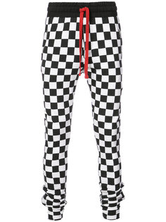 спортивные брюки в клетку Amiri