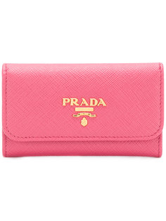 кошелек с бляшкой с логотипом Prada