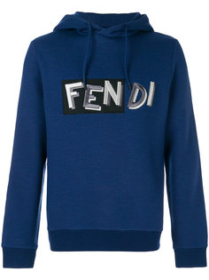 толстовка  с логотипом  Fendi