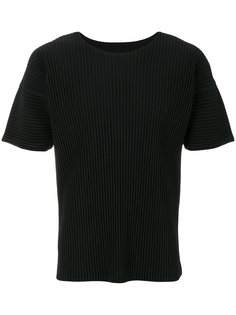 футболка с ребристой фактурой Homme Plissé Issey Miyake