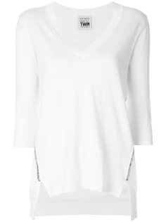 джемпер с V-образным вырезом Twin-Set