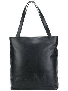 сумка-тоут с тисненым логотипом Max Mara