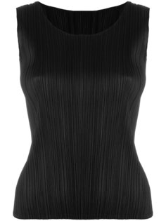 pleated tank top  Pleats Please By Issey Miyake