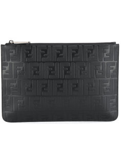 embossed FF pouch bag Fendi