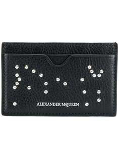 визитница Studded Skull Alexander McQueen