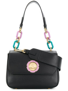 chain-embellished shoulder bag Salvatore Ferragamo