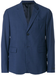 micro check blazer Prada