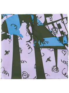шарф с графическим принтом  Vivienne Westwood