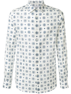 рубашка с цветочным принтом  Alexander McQueen
