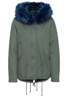 Куртка-парка (оливковый/синий) Bonprix
