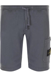 Хлопковые шорты с карманами Stone Island
