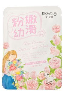 Отбеливающая маска с розой BIOAQUA