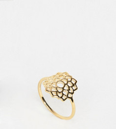 Позолоченное кольцо Orelia - Золотой