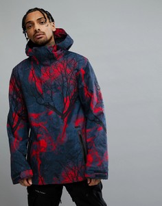 Куртка с принтом Volcom Snow Brighton - Синий