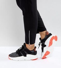 Черные кроссовки с розовой отделкой adidas Originals Prophere - Черный