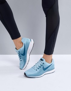 Синие кроссовки Nike Running Air Zoom Pegasus - Синий