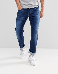 Эластичные джинсы узкого кроя цвета индиго Jack & Jones Intelligence - Синий