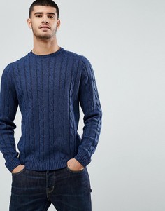 Темно-синий джемпер крупной вязки ASOS - Темно-синий