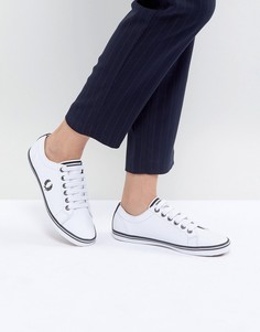 Кроссовки на шнуровке с отделкой Fred Perry Kingston - Мульти
