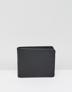 Черный бумажник на молнии с логотипом Vans VA31J8BLK - Черный