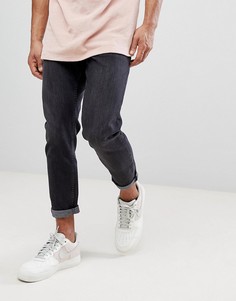 Черные зауженные джинсы New Look - Черный