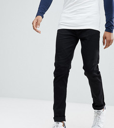 Черные суженные джинсы Burton Menswear TALL - Черный