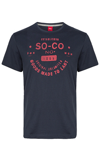 футболка с принтом S.Oliver Casual Man