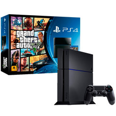 Игровая приставка Sony PlayStation 4 500GB + GTA V CUH-1108A