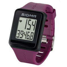 Пульсометр Sigma Sport iD.GO Plum