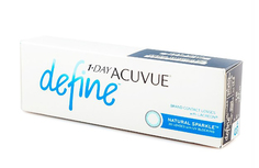 Контактные линзы Johnson & Johnson 1-Day Acuvue Define (30 линз / 8.5 / -4) Natural Sparkle